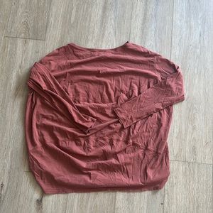 Lulu maroon shirt